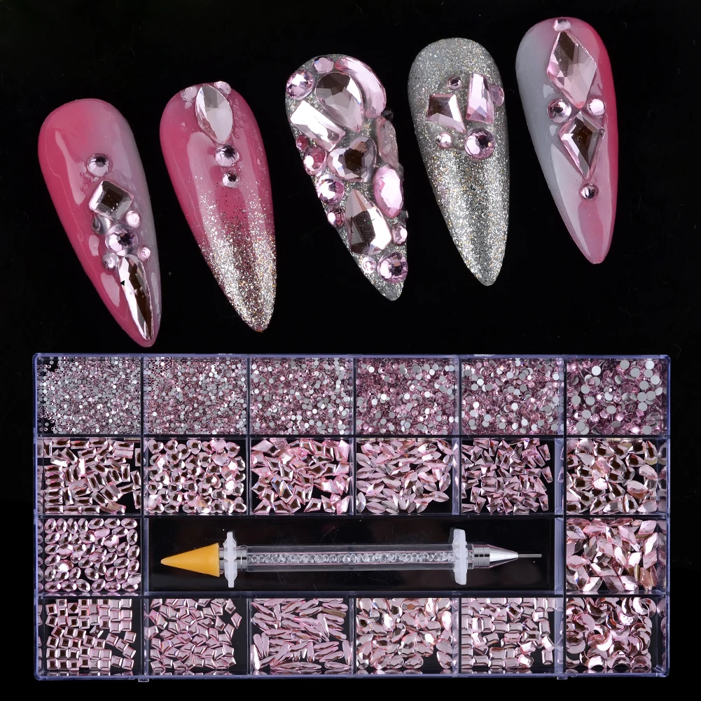 Flatback Pink Glass Stone Not -Hot Fix Nail Crystal Nail Art Decoraction Nail Crystal Rhinestone
Flatback Pink Glass Stone Not -Hot Fix Nail Crystal Nail Art Decoraction Nail Crystal Rhinestone