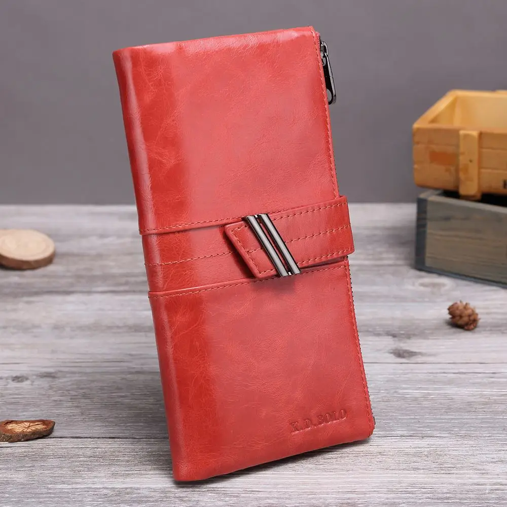 X.D.BOLO Women's Wallet Genuine Leather Wallets Female Coin Purse Long Clutch Purses Phone Card Holder handbag, Customized color
X.D.BOLO Women's Wallet Genuine Leather Wallets Female Coin Purse Long Clutch Purses Phone Card Holder handbag, Customized color