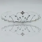 Wholesale Bridal Wedding Rhinestone Crowns And Cheap Prices Crystal Metal Crown Tiaras