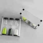 High Quality Custom Metal Tea Sand Timer Kitchen Glass Hourglass For Wholesale