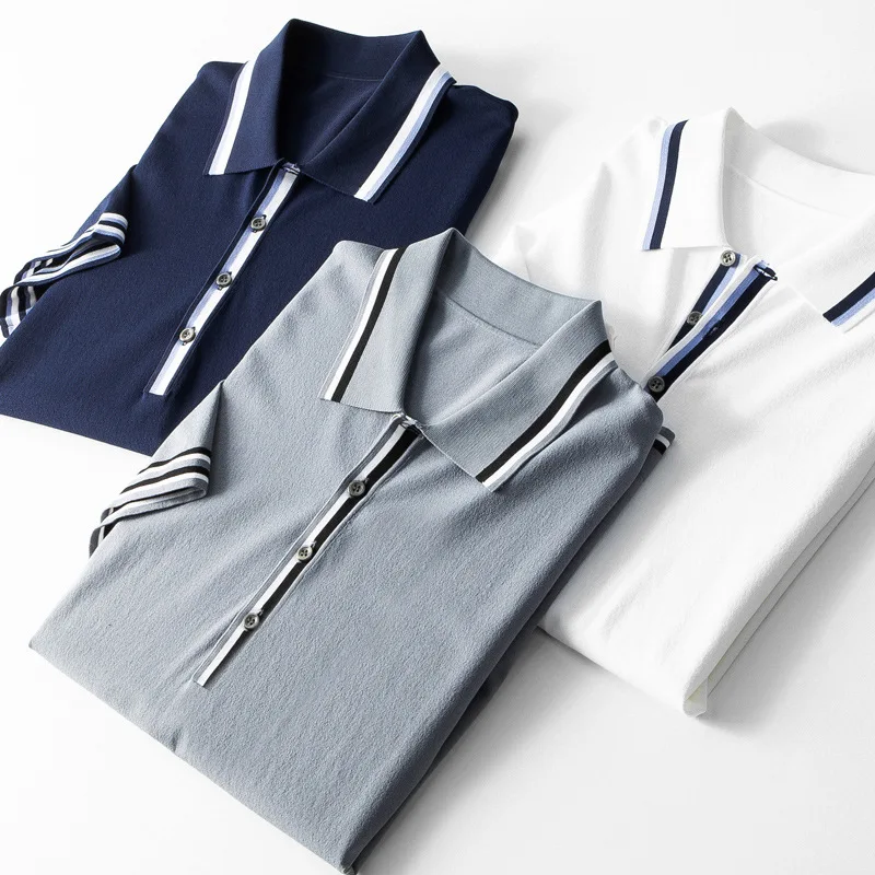 2021 Resistance deformation Ilite fabric man Summer knitting poloshirt casual business polo mens formal shirts
2021 Resistance deformation Ilite fabric man Summer knitting poloshirt casual business polo mens formal shirts
