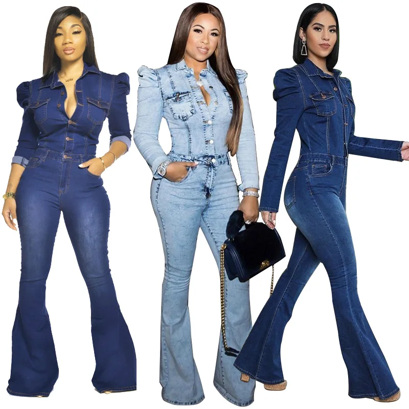 Hot Sale 3XL 4XL Ladies Casual One Piece Jeans Pants Longsleeve Denim Plus Size Jumpsuit For Fat Womens
Hot Sale 3XL 4XL Ladies Casual One Piece Jeans Pants Longsleeve Denim Plus Size Jumpsuit For Fat Womens