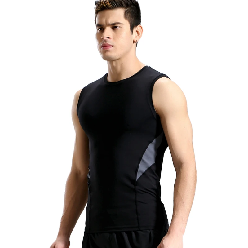 Wholesale Gym Fitness clothing sleeveless vest men's tight Quick-drying sports vest, 3 colors
Wholesale Gym Fitness clothing sleeveless vest men's tight Quick-drying sports vest, 3 colors