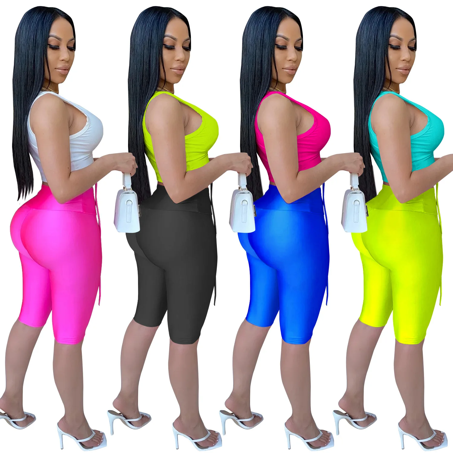 Latest style sexy two piece sets women high quality multi-color two piece shorts set women
Latest style sexy two piece sets women high quality multi-color two piece shorts set women