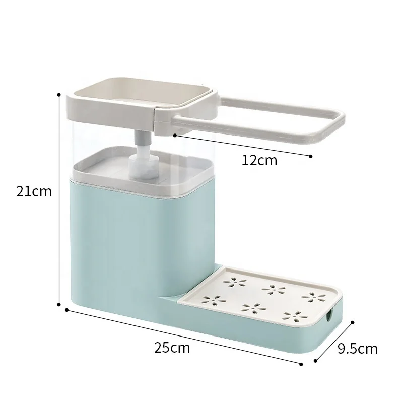 3 in 1 Multifunctional Combination Kitchen Towel Rack Sponge Holder Soap Dispenser Manual Press Soap Liquid Box organizer, Pink, grey, blue and green
3 in 1 Multifunctional Combination Kitchen Towel Rack Sponge Holder Soap Dispenser Manual Press Soap Liquid Box organizer, Pink, grey, blue and green