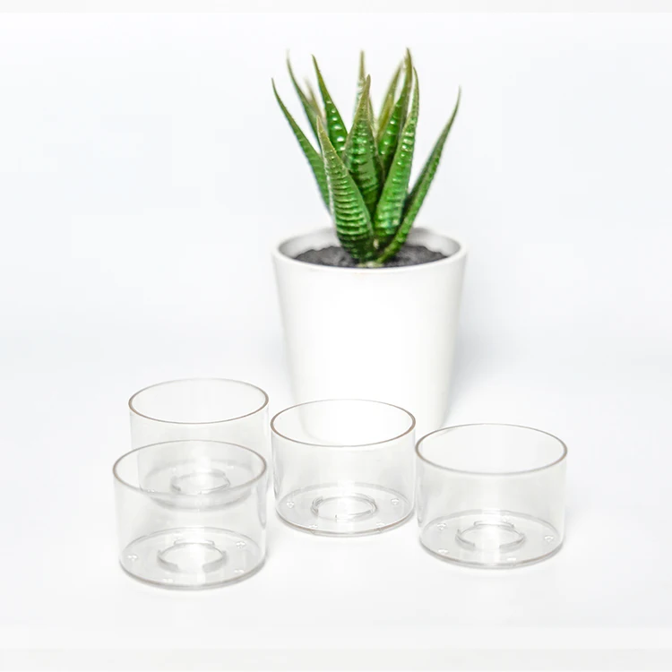 high quality clear plastic tealight holders
high quality clear plastic tealight holders