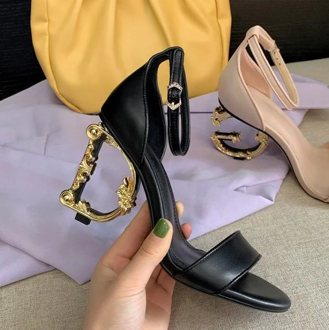 High Quality Designer Genuine Leather Multi Color Gold Sandals Heels For Ladies Women Pumps Dress shoes Women's Luxury Heels
High Quality Designer Genuine Leather Multi Color Gold Sandals Heels For Ladies Women Pumps Dress shoes Women's Luxury Heels