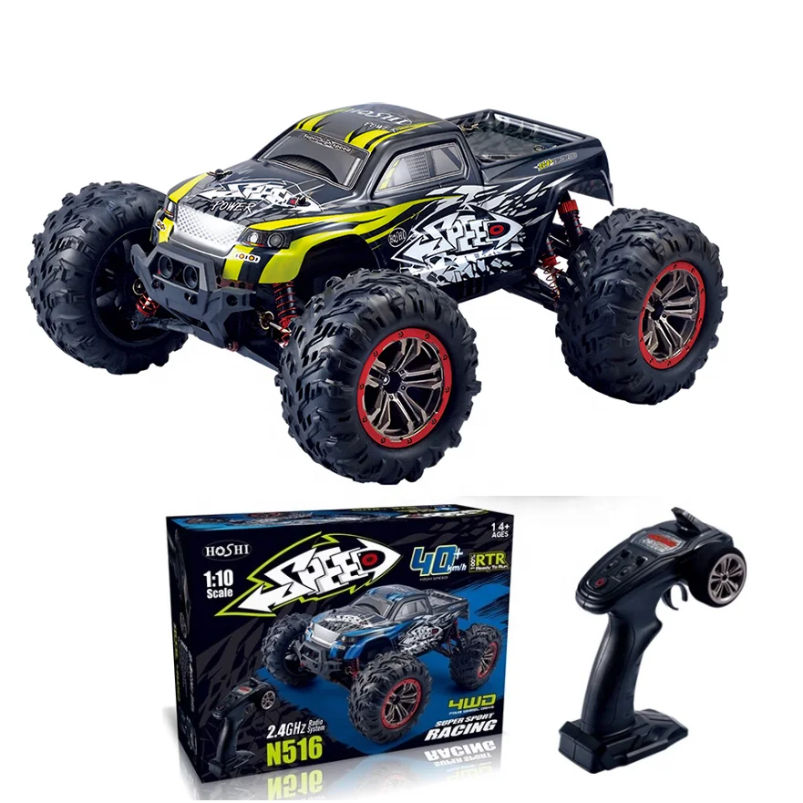 Newest Hoshi N516 Racing Car 1/10 Scale High Speed Supersonic Monster Truck Toys For Christmas Gifts Off-Road Remote Control
Newest Hoshi N516 Racing Car 1/10 Scale High Speed Supersonic Monster Truck Toys For Christmas Gifts Off-Road Remote Control