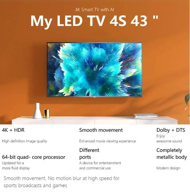 Xiaomi Mi Tv 4s Dvb T2