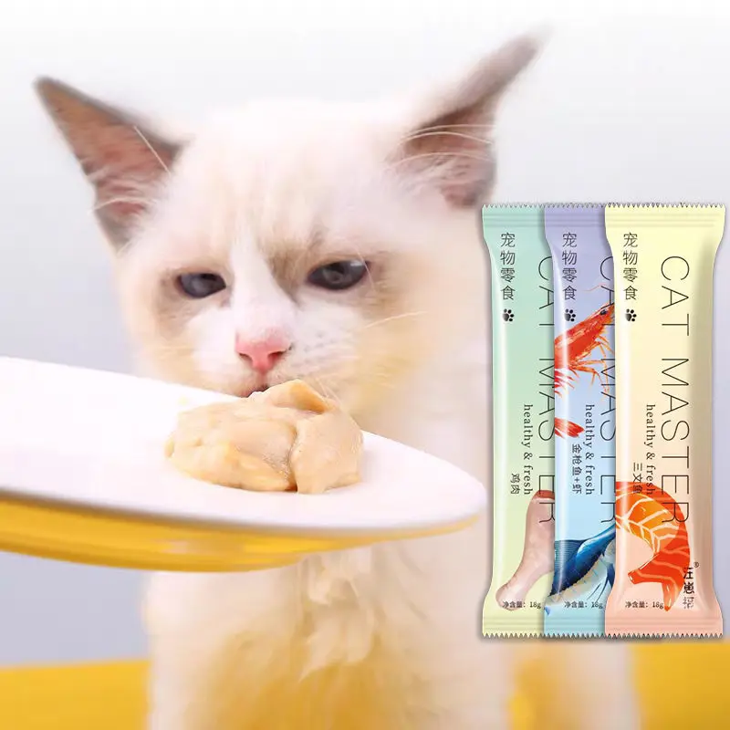 Liquid cat food cream/cat liquid snacks/ cat lick treat paste pet snacks for cat
Liquid cat food cream/cat liquid snacks/ cat lick treat paste pet snacks for cat