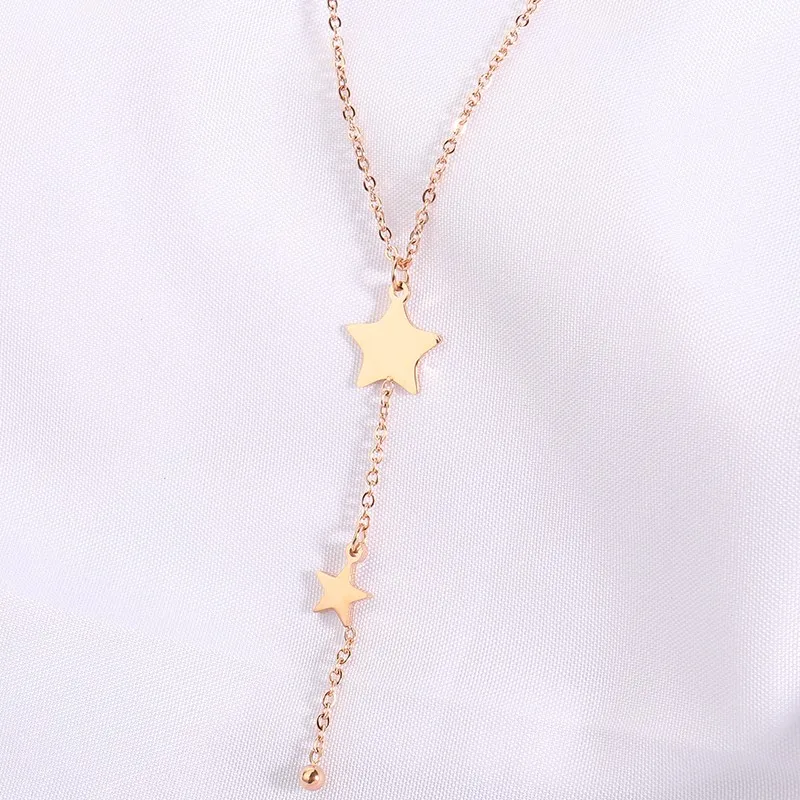 Students Creative Small Fresh Star Tassel Necklace School Style Lovers Gift Oval Chain Necklace 2021
Students Creative Small Fresh Star Tassel Necklace School Style Lovers Gift Oval Chain Necklace 2021