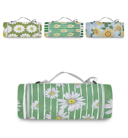 Fashion Daisy Flower Custom Roll-up Sand Free Beach Blanket Portable Tent Mat For Outdoor Picnic Concerts
Fashion Daisy Flower Custom Roll-up Sand Free Beach Blanket Portable Tent Mat For Outdoor Picnic Concerts