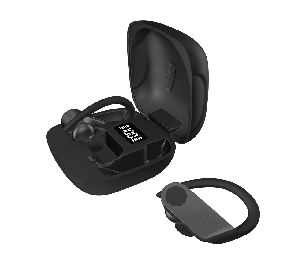 Original cheaper Ear hook headphones waterproof TWS wireless earbuds Bluetooth earphones headsets with digital LED display
Original cheaper Ear hook headphones waterproof TWS wireless earbuds Bluetooth earphones headsets with digital LED display