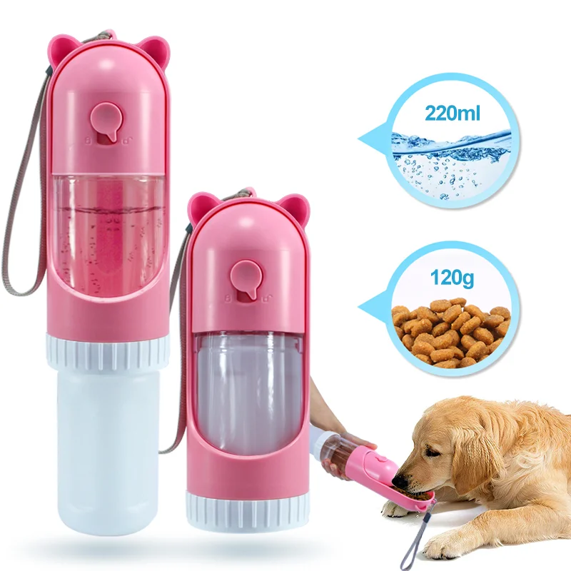 Outdoor Pet Bowl Cute Ears Design Portable Dog Water Bottle 2 In 1 Trave Pet Feeder Dog Water Bottle, Colorful
Outdoor Pet Bowl Cute Ears Design Portable Dog Water Bottle 2 In 1 Trave Pet Feeder Dog Water Bottle, Colorful