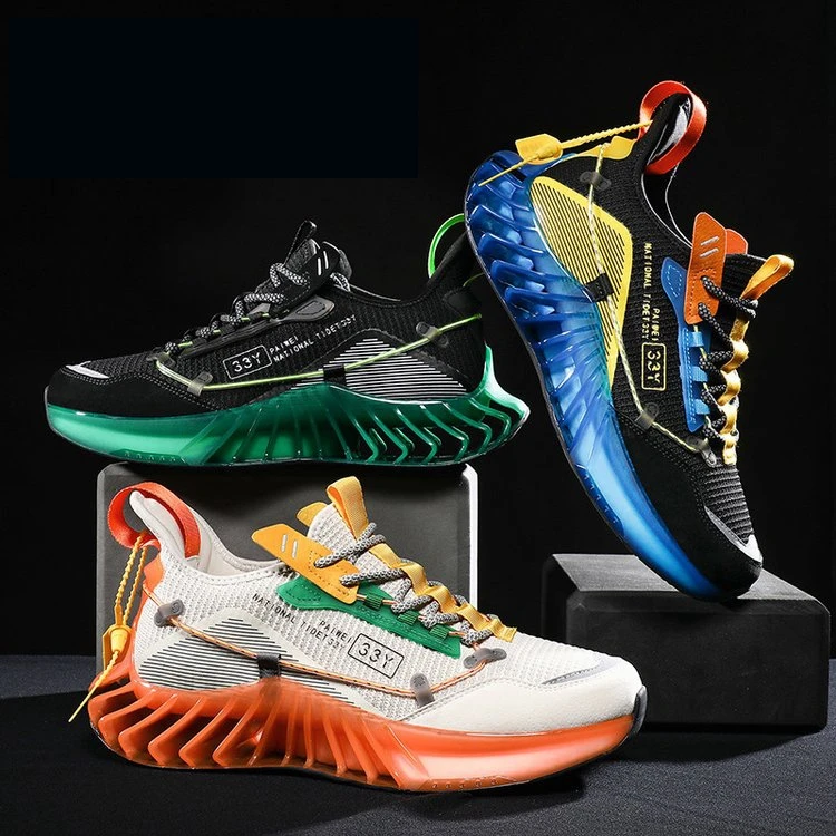 Wholesale Men's Blade Sneakers Mesh Breathable Fashion Sports Casual Walking Running Shoes zapatos deportivos, As picture shown
Wholesale Men's Blade Sneakers Mesh Breathable Fashion Sports Casual Walking Running Shoes zapatos deportivos, As picture shown