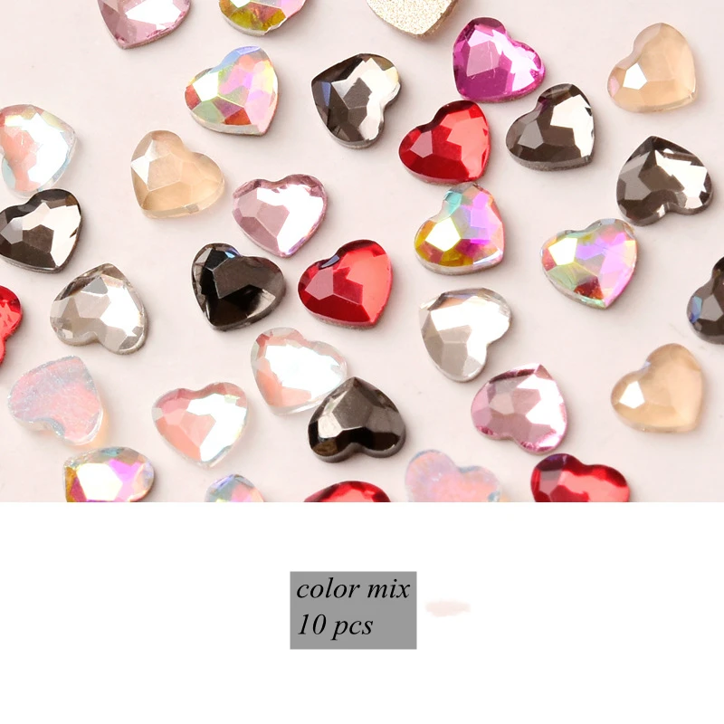 Misscheering Nail Art Mini Love Heart Diamond Flat Heart 3*3.5mm Shiny DIY 3D Crystal Diamond Jewelry, Photo
Misscheering Nail Art Mini Love Heart Diamond Flat Heart 3*3.5mm Shiny DIY 3D Crystal Diamond Jewelry, Photo