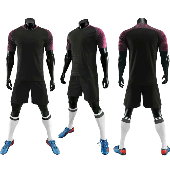 OEM Guangzhou Manufacturer Sublimation Football Jersey Kit Sublimation Quick Dry Soccer Jersey Black, Custom color
OEM Guangzhou Manufacturer Sublimation Football Jersey Kit Sublimation Quick Dry Soccer Jersey Black, Custom color