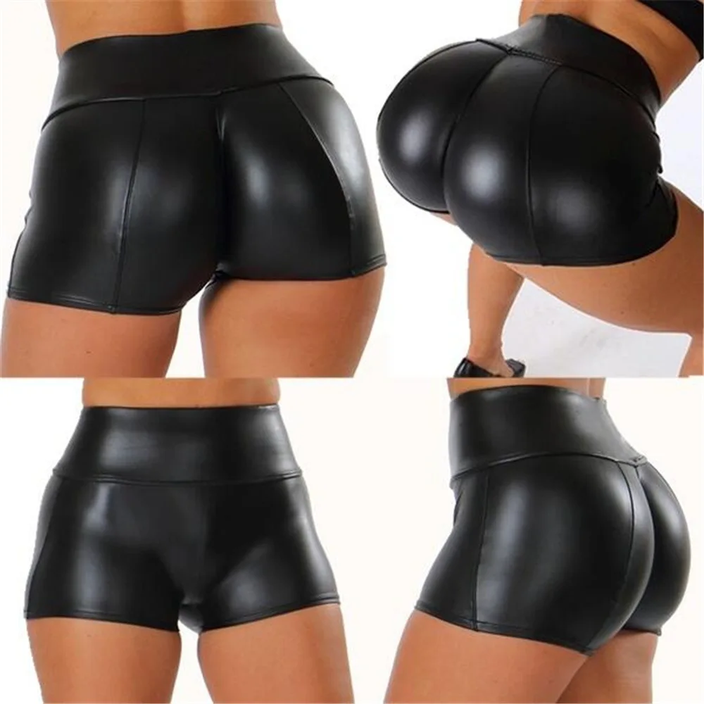 leather shorts Women's high waist PU leather leggings new fashion Women's hot pants night club shorts
leather shorts Women's high waist PU leather leggings new fashion Women's hot pants night club shorts