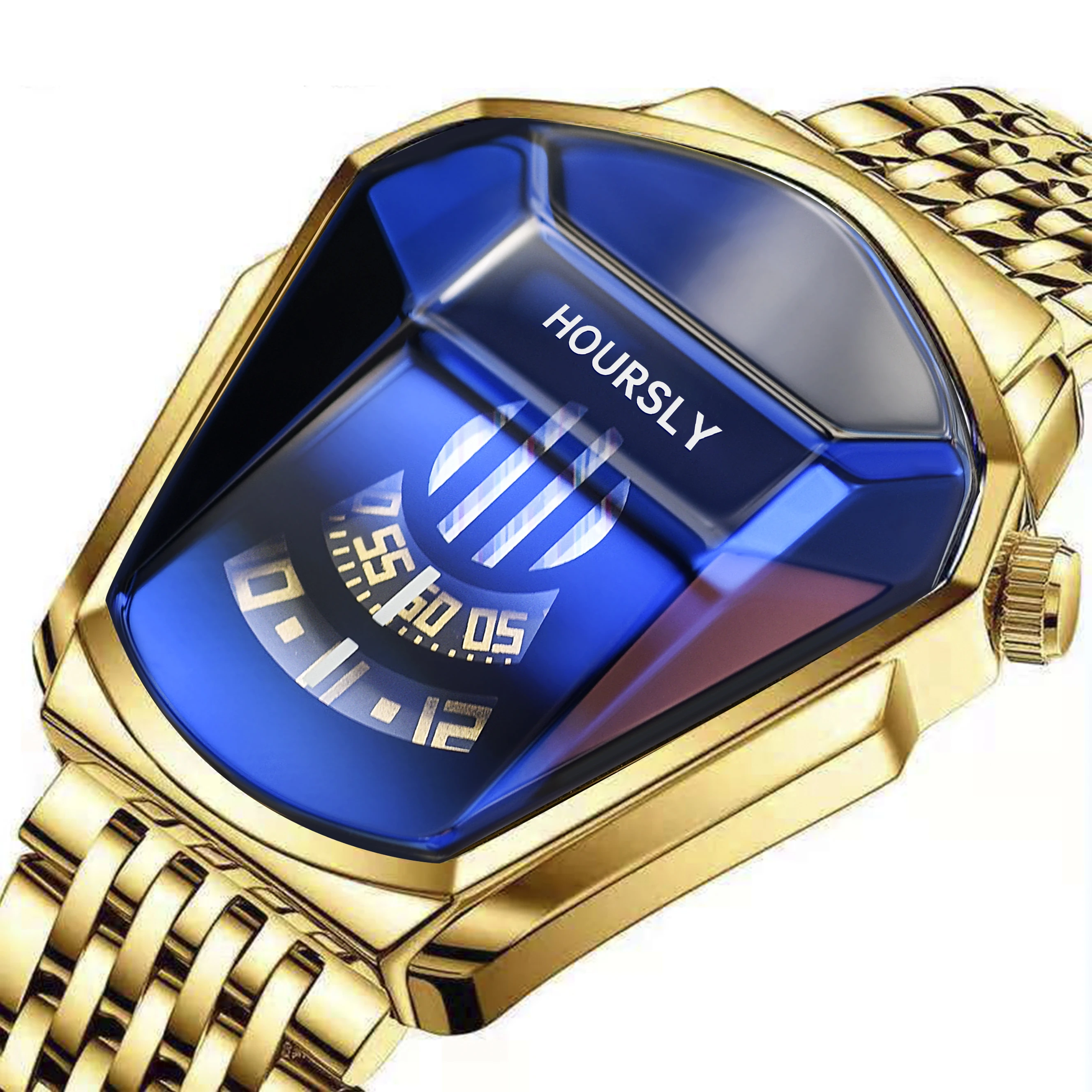Hoursly Bestwin Locomotive Trend Quartz Watch Men Luxury Waterproof Glass Hand Watch Stainless Steel Relogio Masculino
Hoursly Bestwin Locomotive Trend Quartz Watch Men Luxury Waterproof Glass Hand Watch Stainless Steel Relogio Masculino