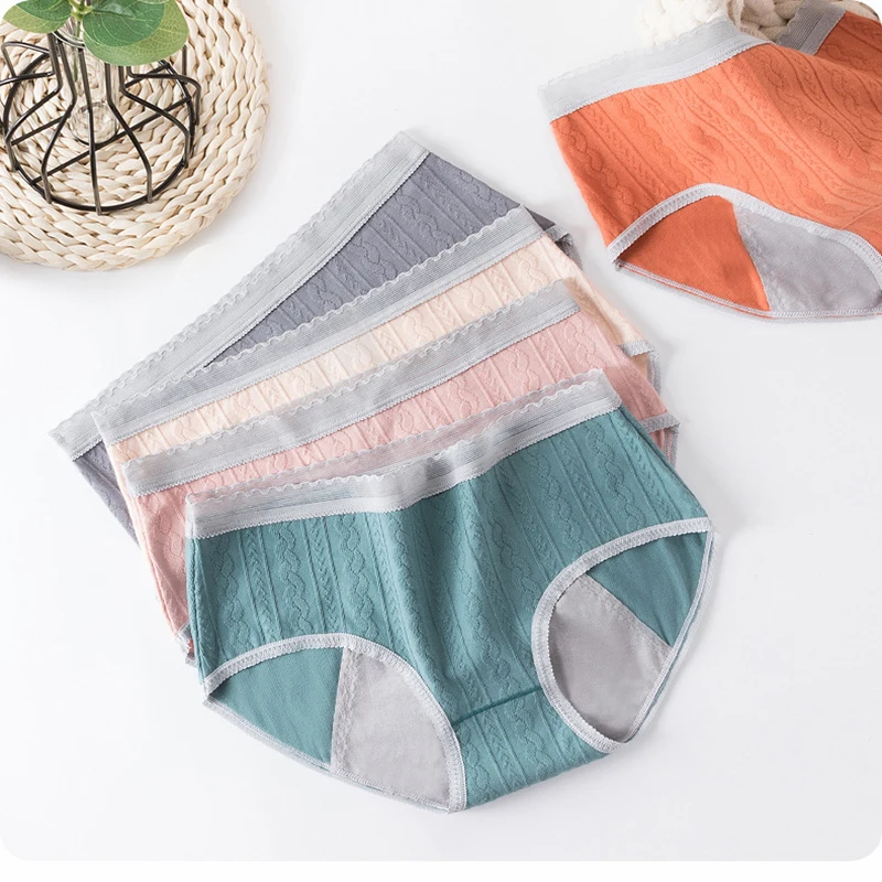 Simple Cotton Girls Menstrual Period Panties Women Physiological Pants Twist Cotton Thickened Underwear Safety Pants
Simple Cotton Girls Menstrual Period Panties Women Physiological Pants Twist Cotton Thickened Underwear Safety Pants