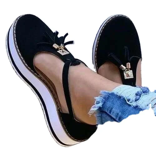Large size sandals spring new style thick bottom tassel bag heel single shoes fashion women's shoes
Large size sandals spring new style thick bottom tassel bag heel single shoes fashion women's shoes