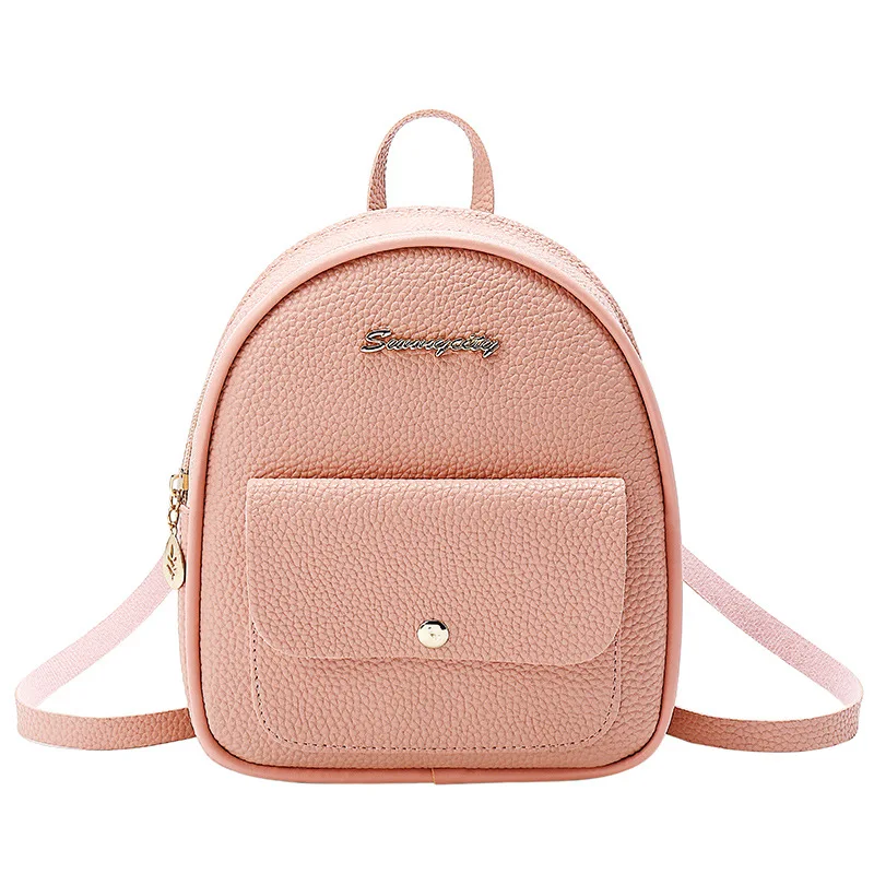PU Leather Female Shoulder Bag Women Backpacks Fashion Leather Backpack Women, Gray, pink, black, blue, red
PU Leather Female Shoulder Bag Women Backpacks Fashion Leather Backpack Women, Gray, pink, black, blue, red