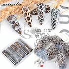 Art New Nail Art Animal Printed Transfer Foil