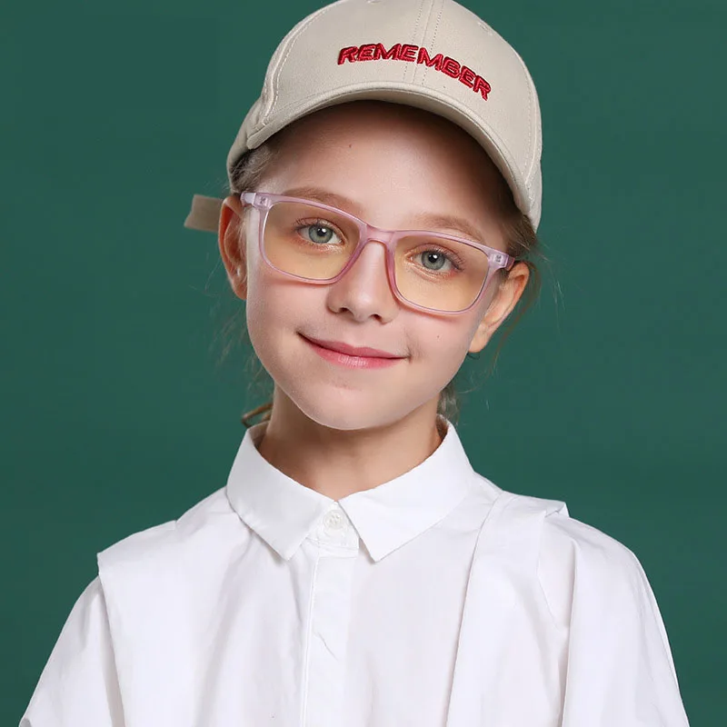 New Design fashion AC lens TR90 Frame Square blue light blocking glasses anti for kids
New Design fashion AC lens TR90 Frame Square blue light blocking glasses anti for kids