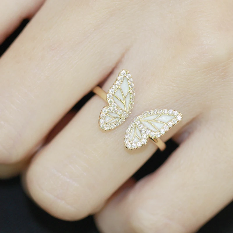 Vershal Engagement Wedding Vershal Engagement Wedding Butterfly Finger Adjustable Crystal Fashion Women Rings For Ladies Jewelry
Vershal Engagement Wedding Vershal Engagement Wedding Butterfly Finger Adjustable Crystal Fashion Women Rings For Ladies Jewelry