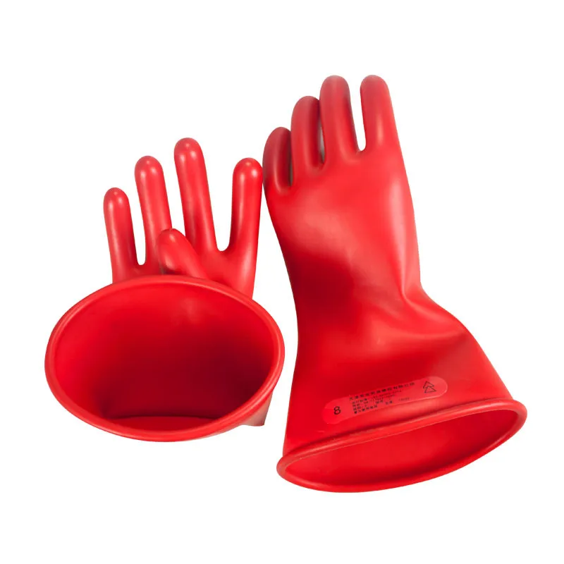 High Voltage En 60903 Safety Hand Electric Proof Dielectric Best Insulated Work Gloves, Red/black
High Voltage En 60903 Safety Hand Electric Proof Dielectric Best Insulated Work Gloves, Red/black