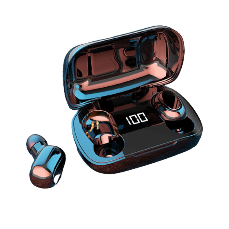 TWS BT5.0 Earphones With Microphone LED Display Wireless Earbuds Earphones Waterproof Noise Cancelling Headset
TWS BT5.0 Earphones With Microphone LED Display Wireless Earbuds Earphones Waterproof Noise Cancelling Headset