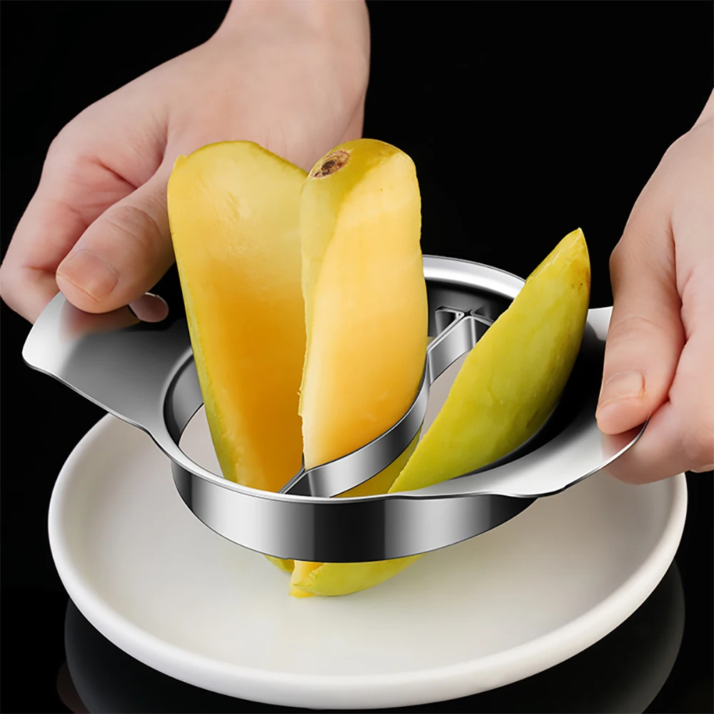 Stainless Fruit Mango Core Seed Remover Peel Knife Chopper Cutter Pitter Kitchen Tool Vegetable Splitters Kitchen Accessories 
Stainless Fruit Mango Core Seed Remover Peel Knife Chopper Cutter Pitter Kitchen Tool Vegetable Splitters Kitchen Accessories