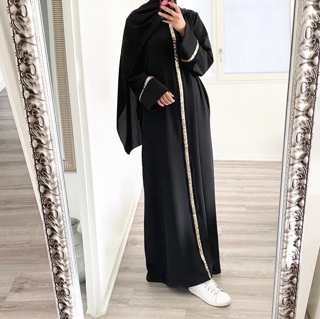 Cheap islamic clothing muslim woman casual dress sequin dress muslim robe musulmane muslim dress, 5 colors
Cheap islamic clothing muslim woman casual dress sequin dress muslim robe musulmane muslim dress, 5 colors