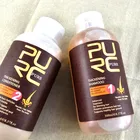 PURC thickening shampoo and conditioner stop hair loss and help hair regrowth no silicone no paraben