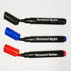 for Paper Black Blue Red 3 Color Fabric Markers Permanent Set Marker
