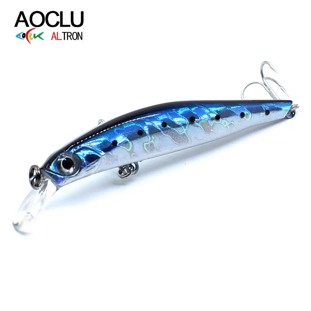 AOCLU Hot Sale 80mm 7.5g Sinking Minnow Crappie Trout Bass Hard Bait Shad Crankbait For Freshwater And Saltwater Fishing, 7 colors
AOCLU Hot Sale 80mm 7.5g Sinking Minnow Crappie Trout Bass Hard Bait Shad Crankbait For Freshwater And Saltwater Fishing, 7 colors