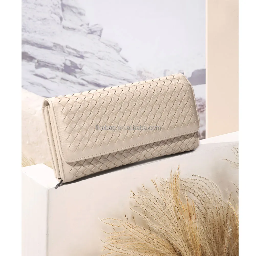 LIKEBAG fashion woven handmade luxury PU leather multifunctional Women large-capacity wallet shoulder handbag messenger bag
LIKEBAG fashion woven handmade luxury PU leather multifunctional Women large-capacity wallet shoulder handbag messenger bag
