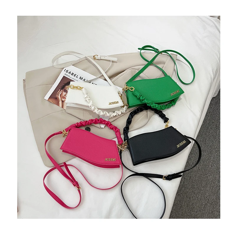 Wave Pattern Women Brand Shoulder Bags Luxury Metal Letters Crossbody Bags Ripple Ruched Handle Small Tote PU Leather Handbags
Wave Pattern Women Brand Shoulder Bags Luxury Metal Letters Crossbody Bags Ripple Ruched Handle Small Tote PU Leather Handbags