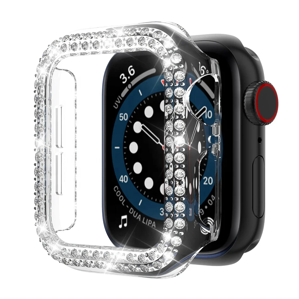 Factory Price For Apple Watch Case 44mm 40mm 42mm 38mm Hard PC Diamond Case For apple watch Protective Cover, Optional
Factory Price For Apple Watch Case 44mm 40mm 42mm 38mm Hard PC Diamond Case For apple watch Protective Cover, Optional