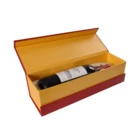 Custom Logo Fancy Recycle Cardboard Paper Foam Insert Gift Wine Box With Magnet