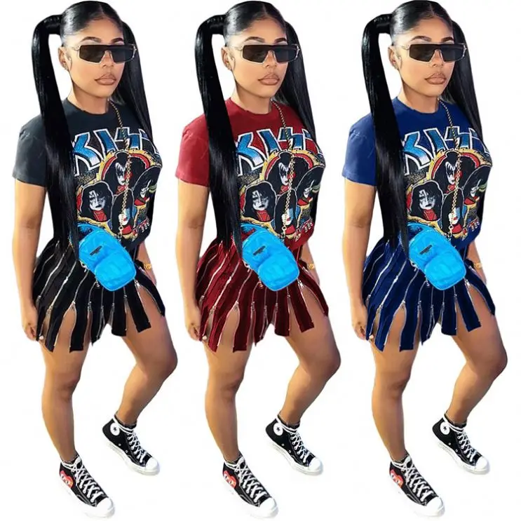 0720M002 Casual Women Zipper Cartoon Printed Solid Girls' Sexy Clothes Lady Summer Mini Dress
0720M002 Casual Women Zipper Cartoon Printed Solid Girls' Sexy Clothes Lady Summer Mini Dress