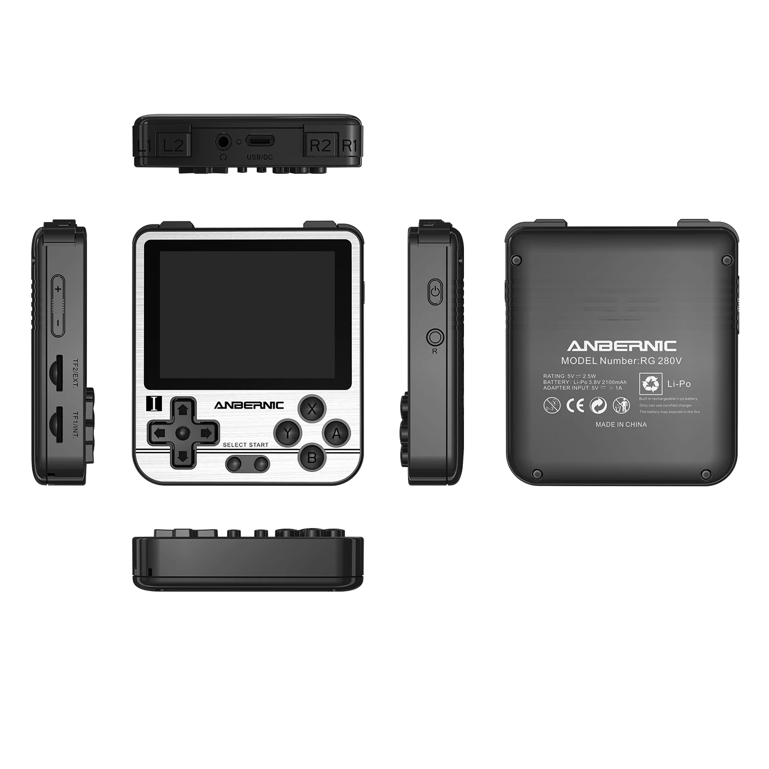 Anbernic RG280V Retro Video Game Console IPS 64G 5000 Games Opendingux Handheld Game Player cheap, Gold&silver
Anbernic RG280V Retro Video Game Console IPS 64G 5000 Games Opendingux Handheld Game Player cheap, Gold&silver
