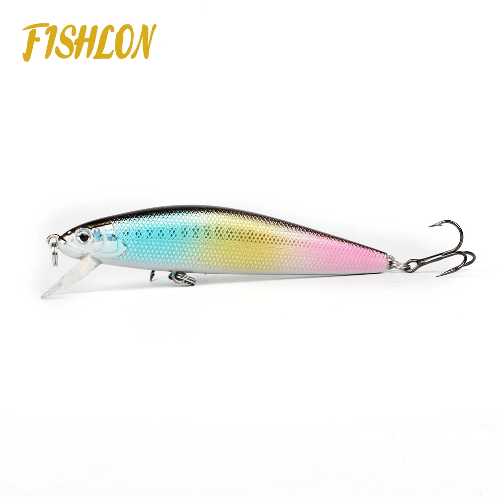 OEM Artificial 75mm 6.5g Swimming Minnow Lure for Saltwater fishing gear daiwa, 6 colors
OEM Artificial 75mm 6.5g Swimming Minnow Lure for Saltwater fishing gear daiwa, 6 colors
