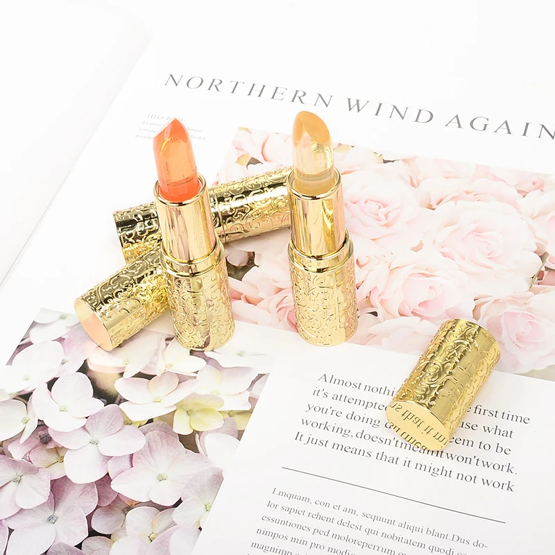 In stock Temperature flower jelly color changing lipstick moisturizing DIY lip care non-stick cup vegan lipstick
In stock Temperature flower jelly color changing lipstick moisturizing DIY lip care non-stick cup vegan lipstick