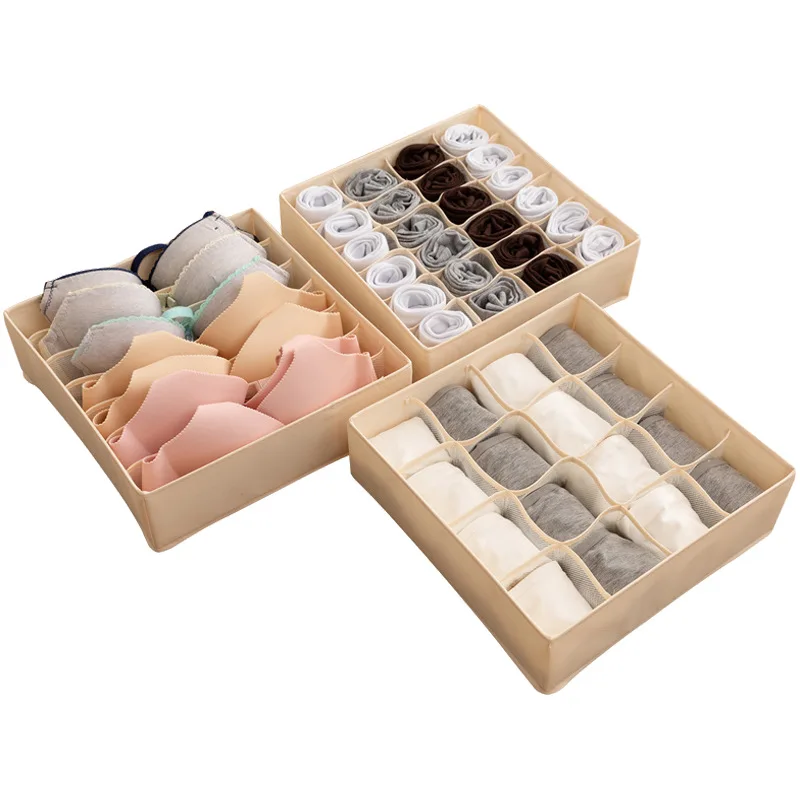 underwear storage box socks storage box fabric bra storage finishing organizer 
underwear storage box socks storage box fabric bra storage finishing organizer