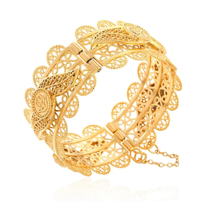 Ethlyn Dubai Middle East Jewelry Big Hexagram & Hamsa Bangle for Women Wide Bracelet Gold Color Arabic Hamsa Hand Bangle B48B
Ethlyn Dubai Middle East Jewelry Big Hexagram & Hamsa Bangle for Women Wide Bracelet Gold Color Arabic Hamsa Hand Bangle B48B