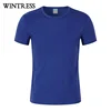 Wintress China running t shirt with wholesale price clothing black t shirt printing custom cotton t-shirt men sport