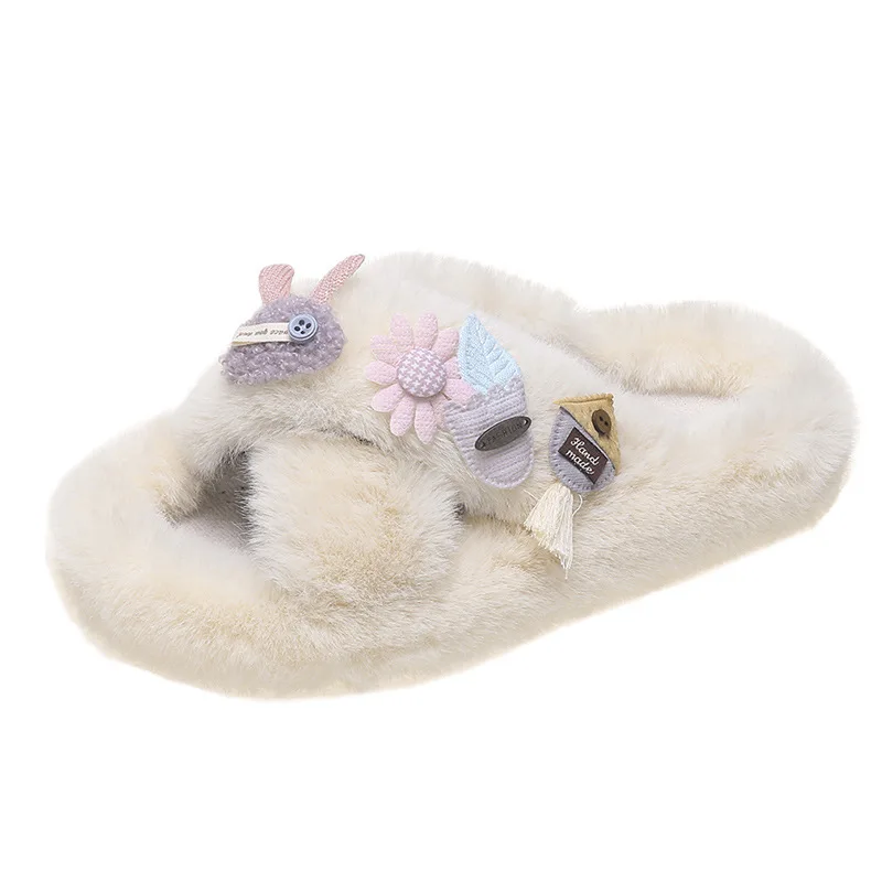 2021 New Winter Home Ladies Plush Slippers Cute Cartoon Warm Open-Toed Flat Girls Indoor Slippers
2021 New Winter Home Ladies Plush Slippers Cute Cartoon Warm Open-Toed Flat Girls Indoor Slippers