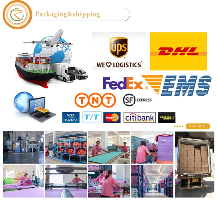 کفپوش ضد لغزش ضد سم Eva Yoga Mat 173x61 183x61 Cm 11