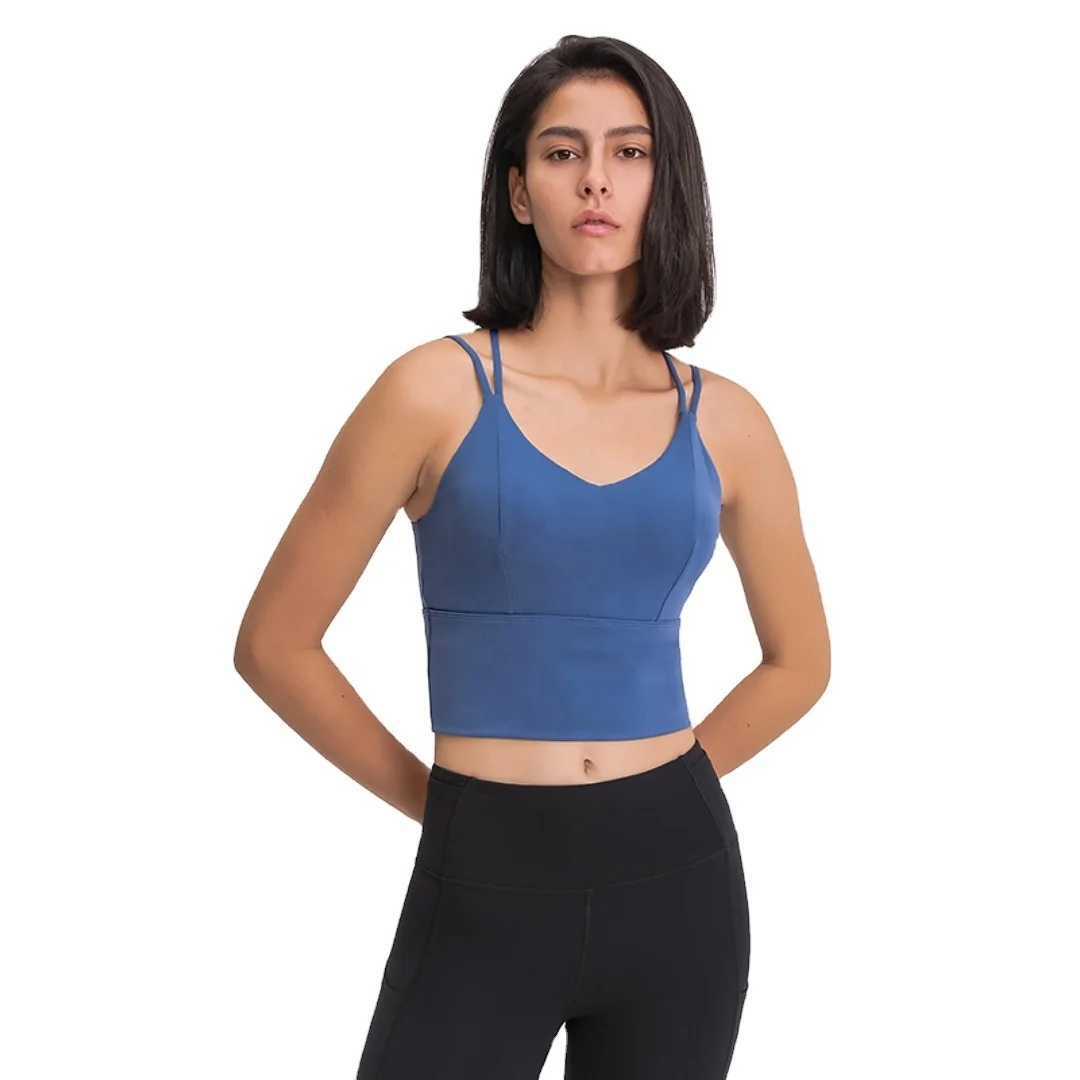 Autumn and winter 2021 new nude extended hem sports bra sexy sling cross back sports underwear
Autumn and winter 2021 new nude extended hem sports bra sexy sling cross back sports underwear